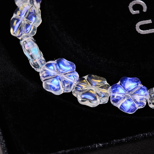 Rainbow Clover | Fairy Glass Bracelet